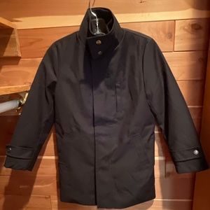 Boys Appaman Black Tailored Winter Coat sz 7